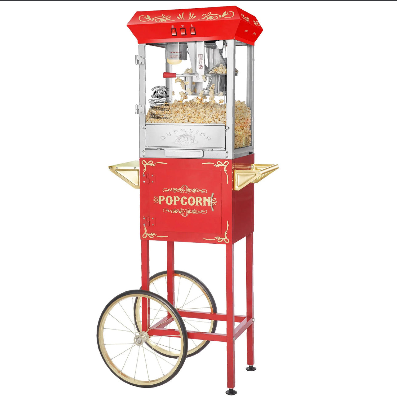 Popcorn Machine w/ Popcorn & Bags
